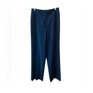 Jones New York Black Pin Striped Trousers